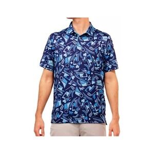 Good Good NWT Golf Men's Size Large For Liberty Performance Polo Shirt Casual